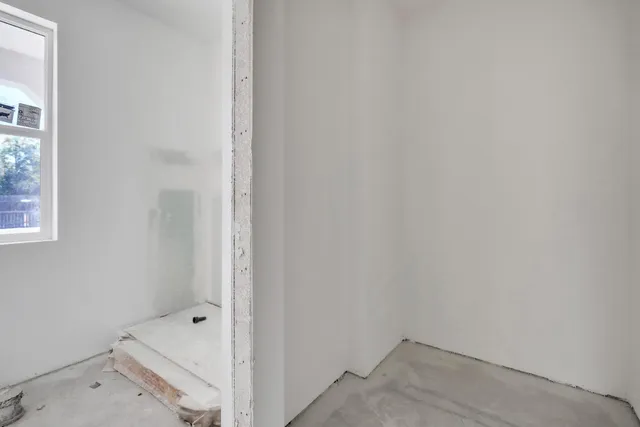 a view of an ocean and beach