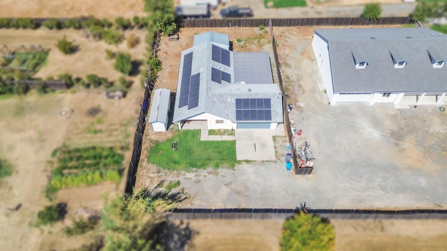 4688 Pacific Avenue Olivehurst, CA 95961 - Photo 61 of 91 an aerial view of residential houses with outdoor space and lake view