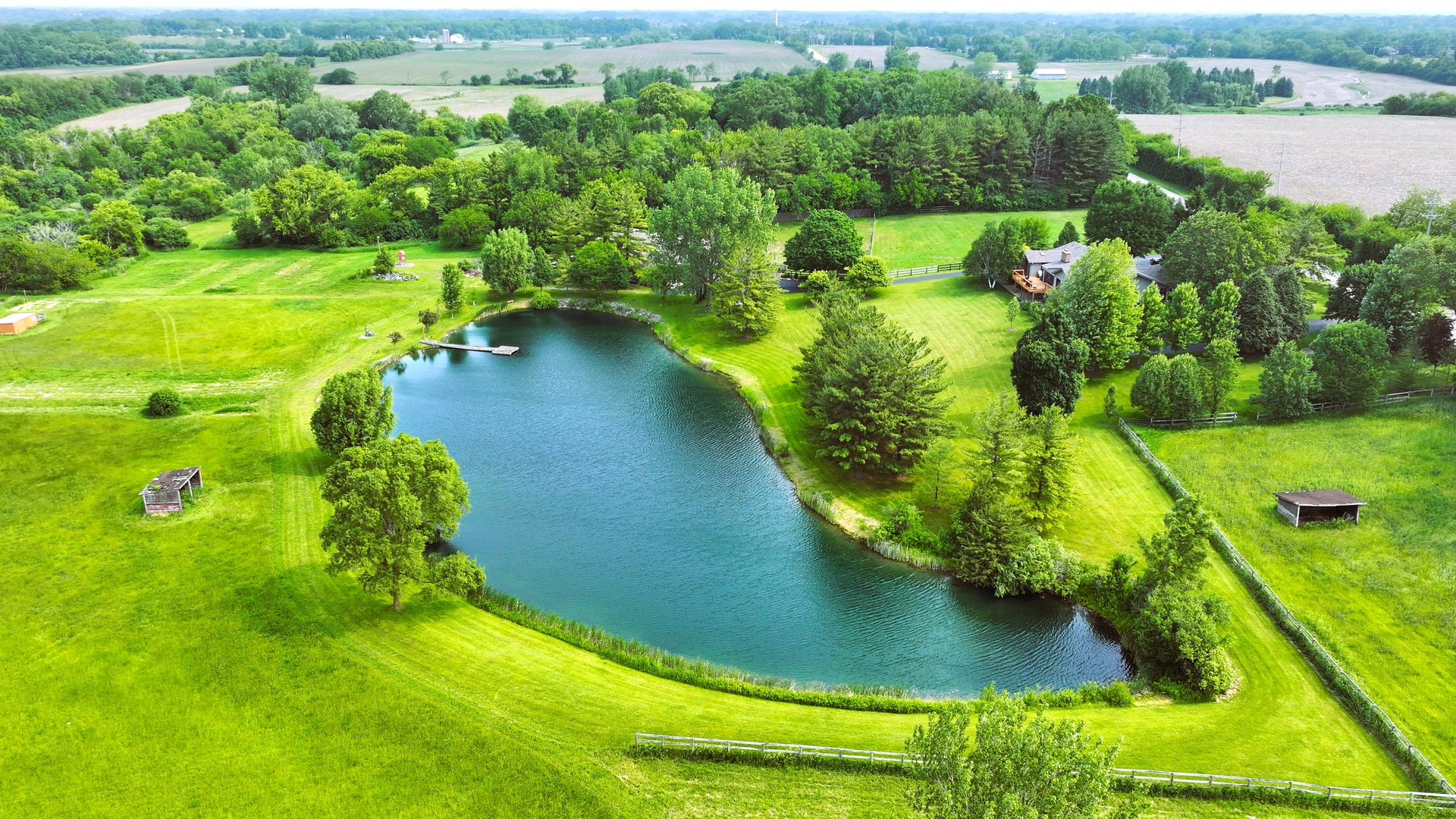 8311 Haligus Road Huntley, IL 60142 - Photo 4 of 11 a view of a garden