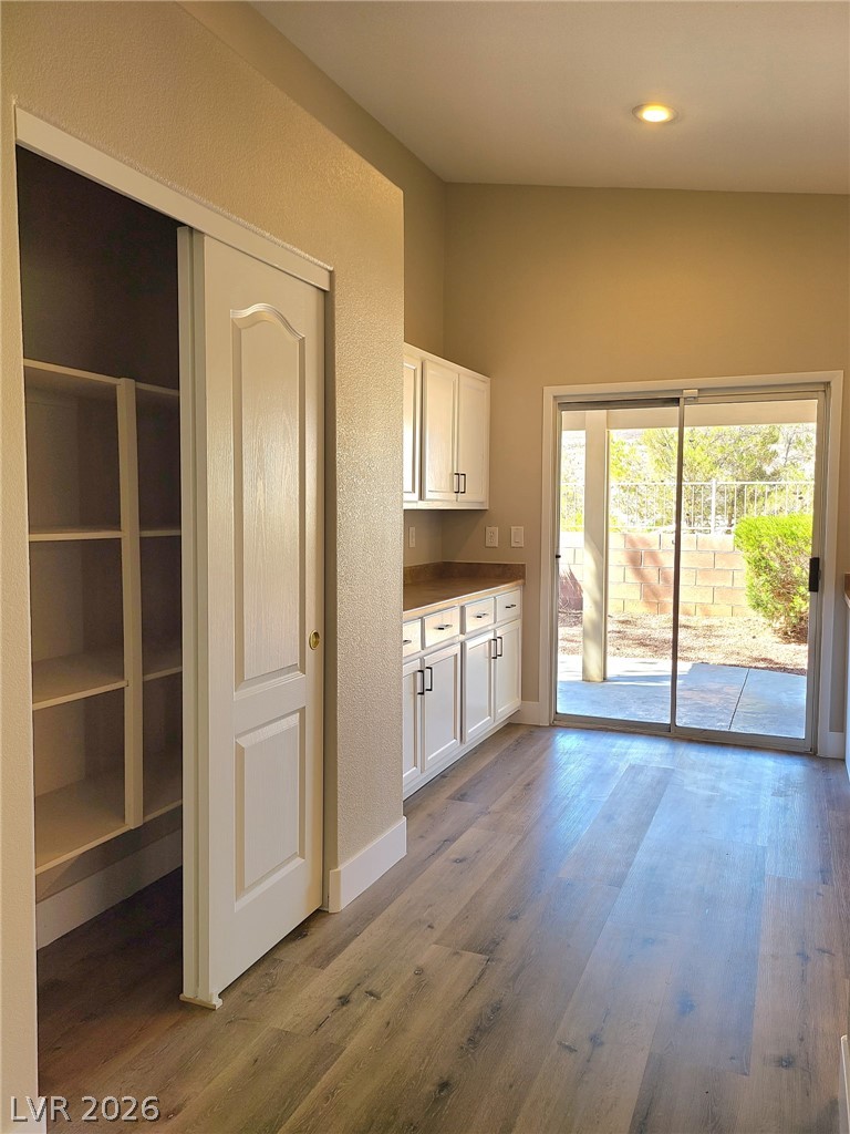 2278 Chestnut Ranch Avenue Henderson, NV 89052 - Photo 6 of 18 Ample storage solutions and direct patio access enhance daily living in this versatile area.