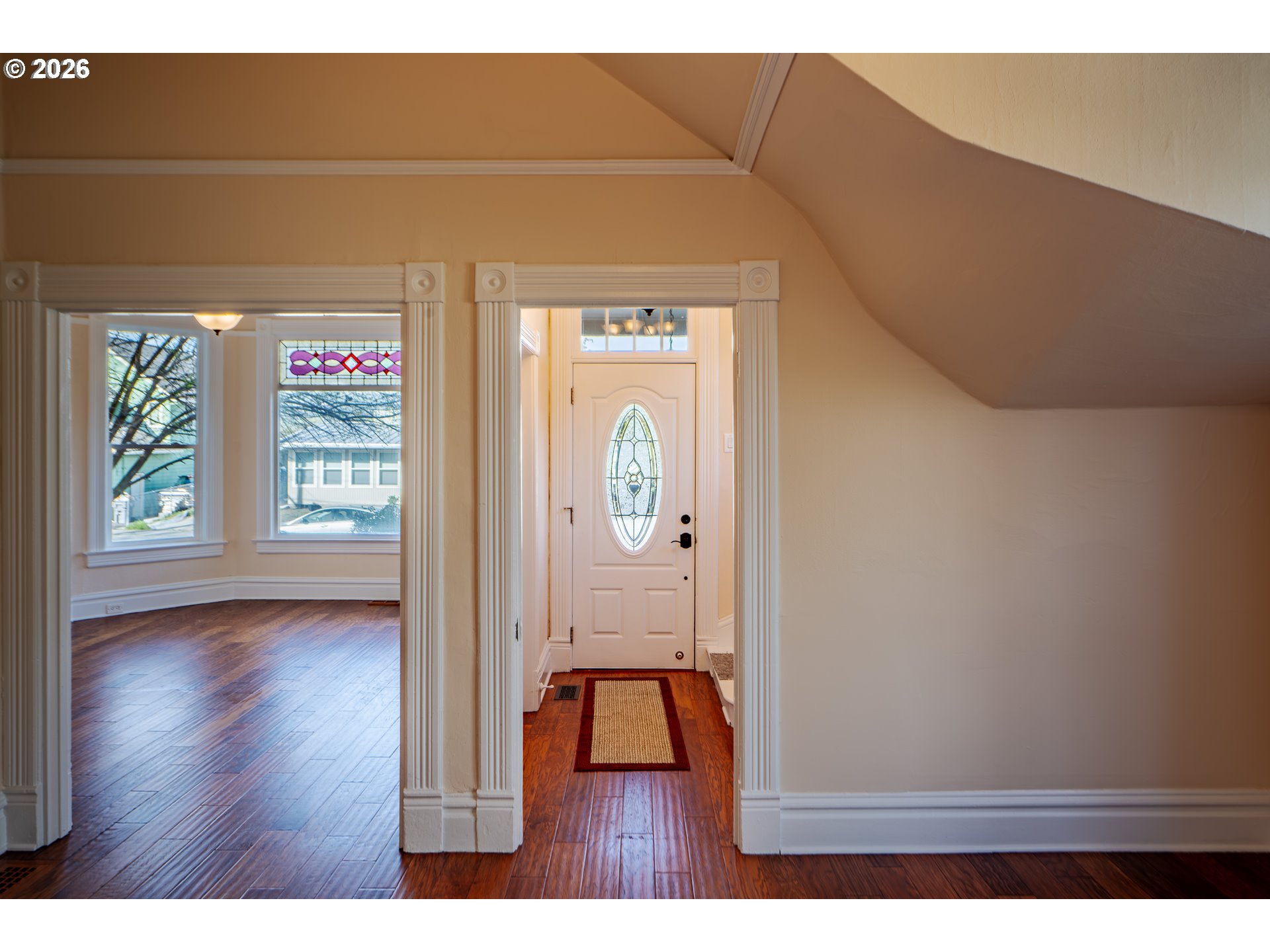 110 West 8th Street The Dalles, OR 97058 - Photo 5 of 43 a view of an entryway with wooden floor