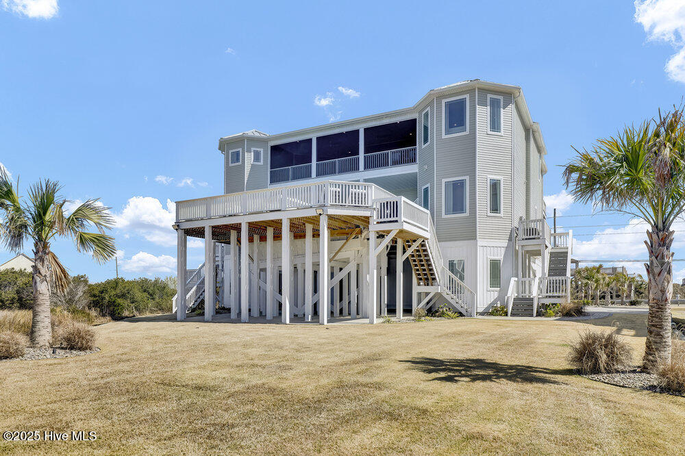 1511 New River Inlet Road North Topsail Beach, NC 28460 - Photo 56 of 85 Rear View