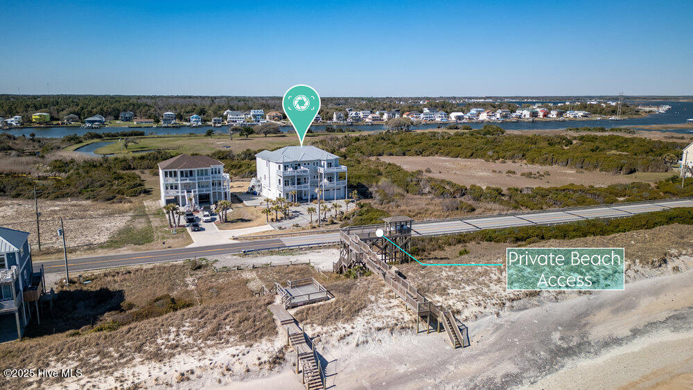1511 New River Inlet Road North Topsail Beach, NC 28460 - Photo 72 of 85 High Aerial