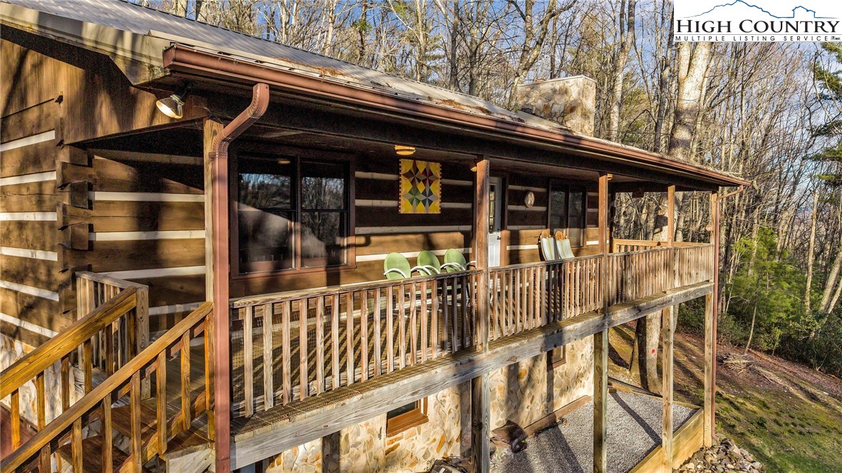 214 Deer Ridge Road Crumpler, NC 28617 - Photo 4 of 44 front view of a house