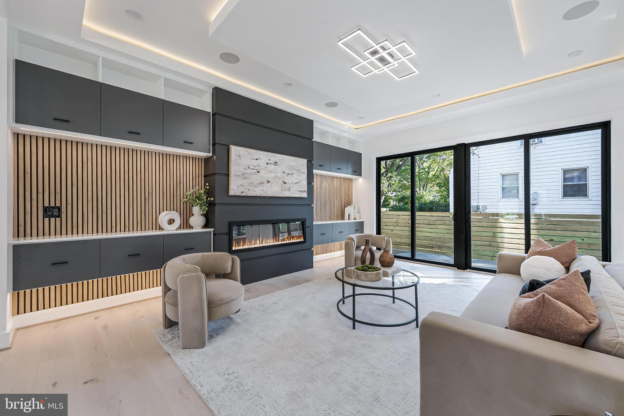 3215 Cofer Road Falls Church, VA 22042 - Photo 19 of 83 Custom Accoustic Wall Panel with LED