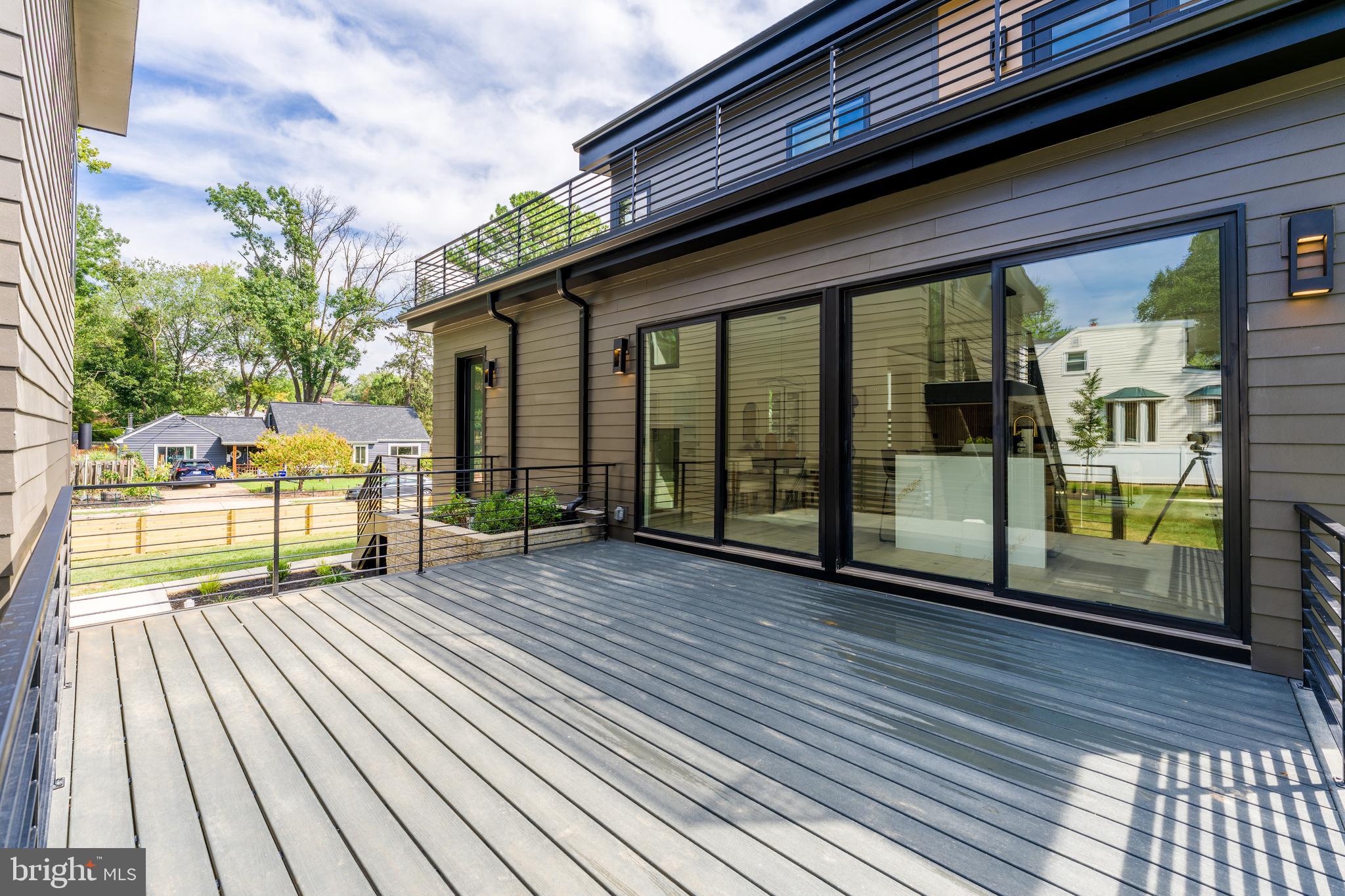3215 Cofer Road Falls Church, VA 22042 - Photo 23 of 83 Deck off the Kitchen