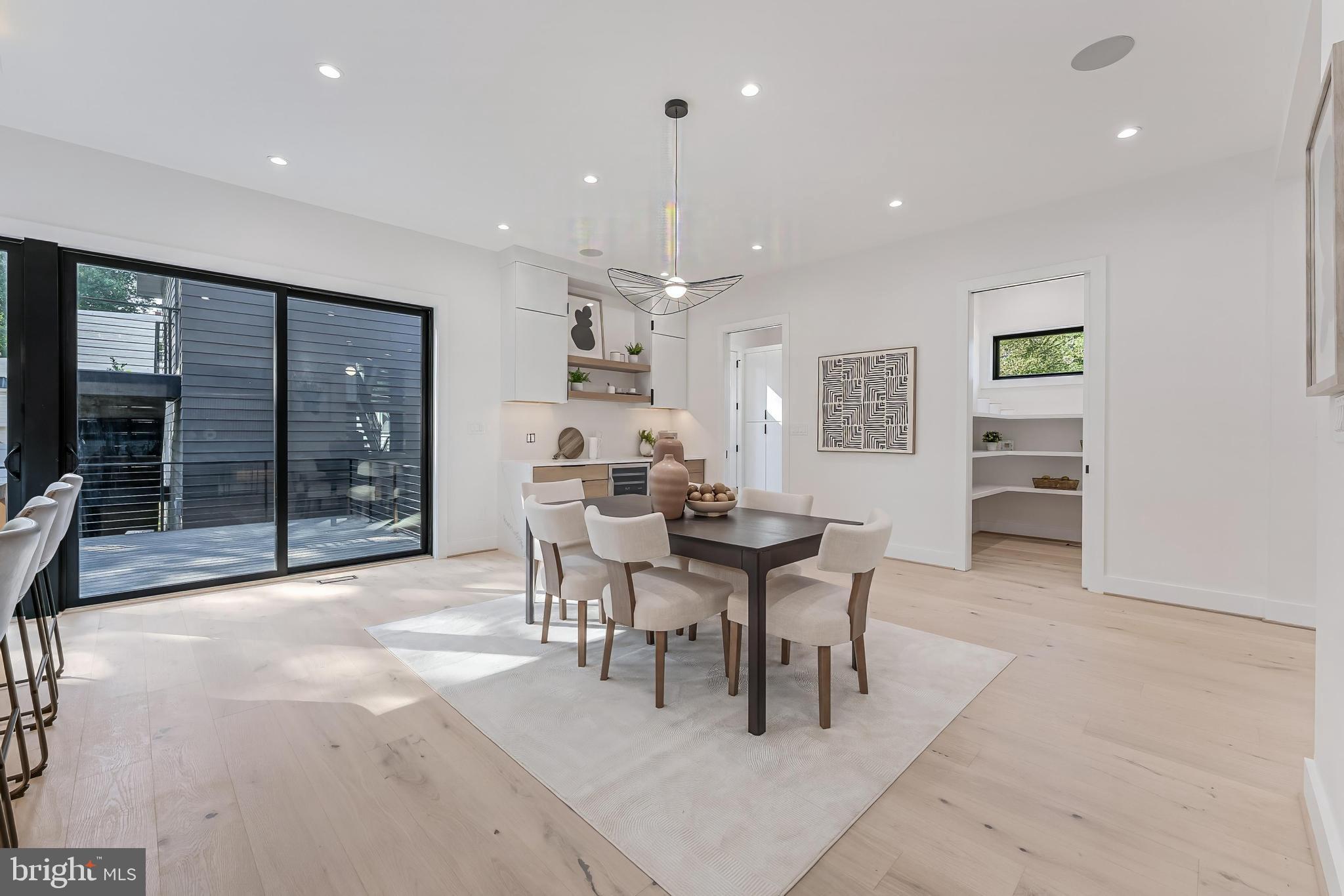 3215 Cofer Road Falls Church, VA 22042 - Photo 29 of 83 Sliding Glass Door to Large Side Deck