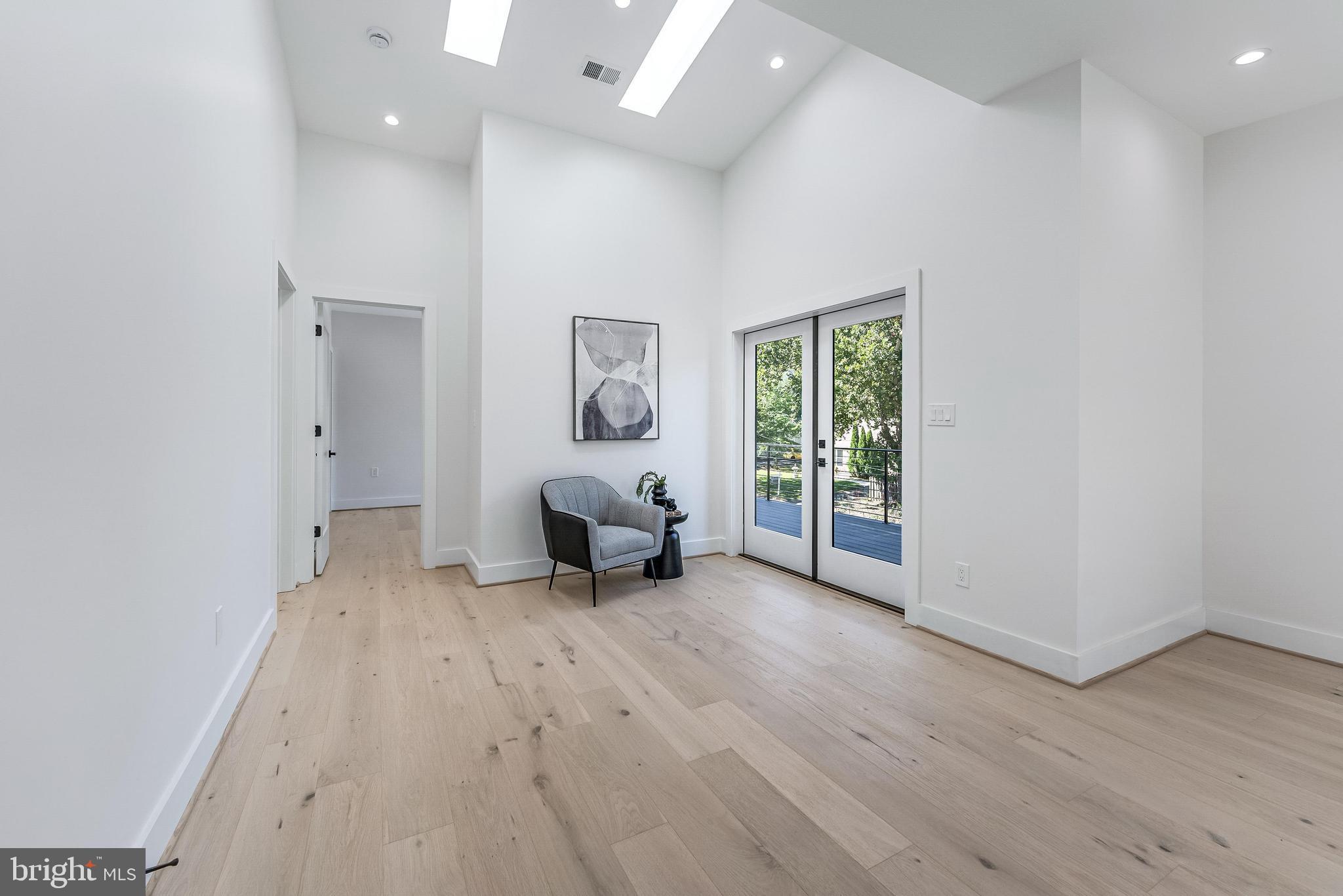 3215 Cofer Road Falls Church, VA 22042 - Photo 38 of 83 Two Skylights and Door to the Balcony