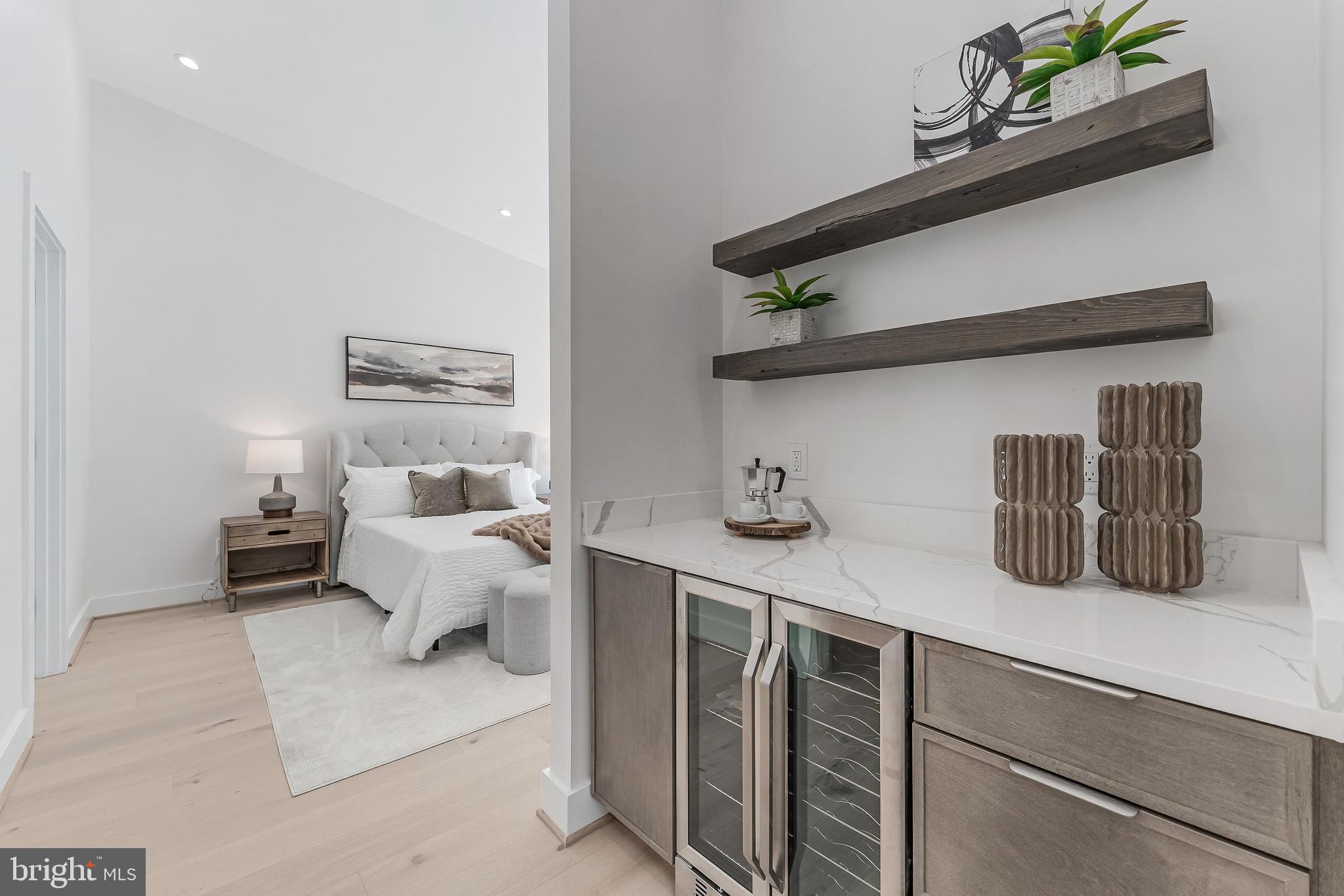 3215 Cofer Road Falls Church, VA 22042 - Photo 43 of 83 Dry Bar and Floating Shelves