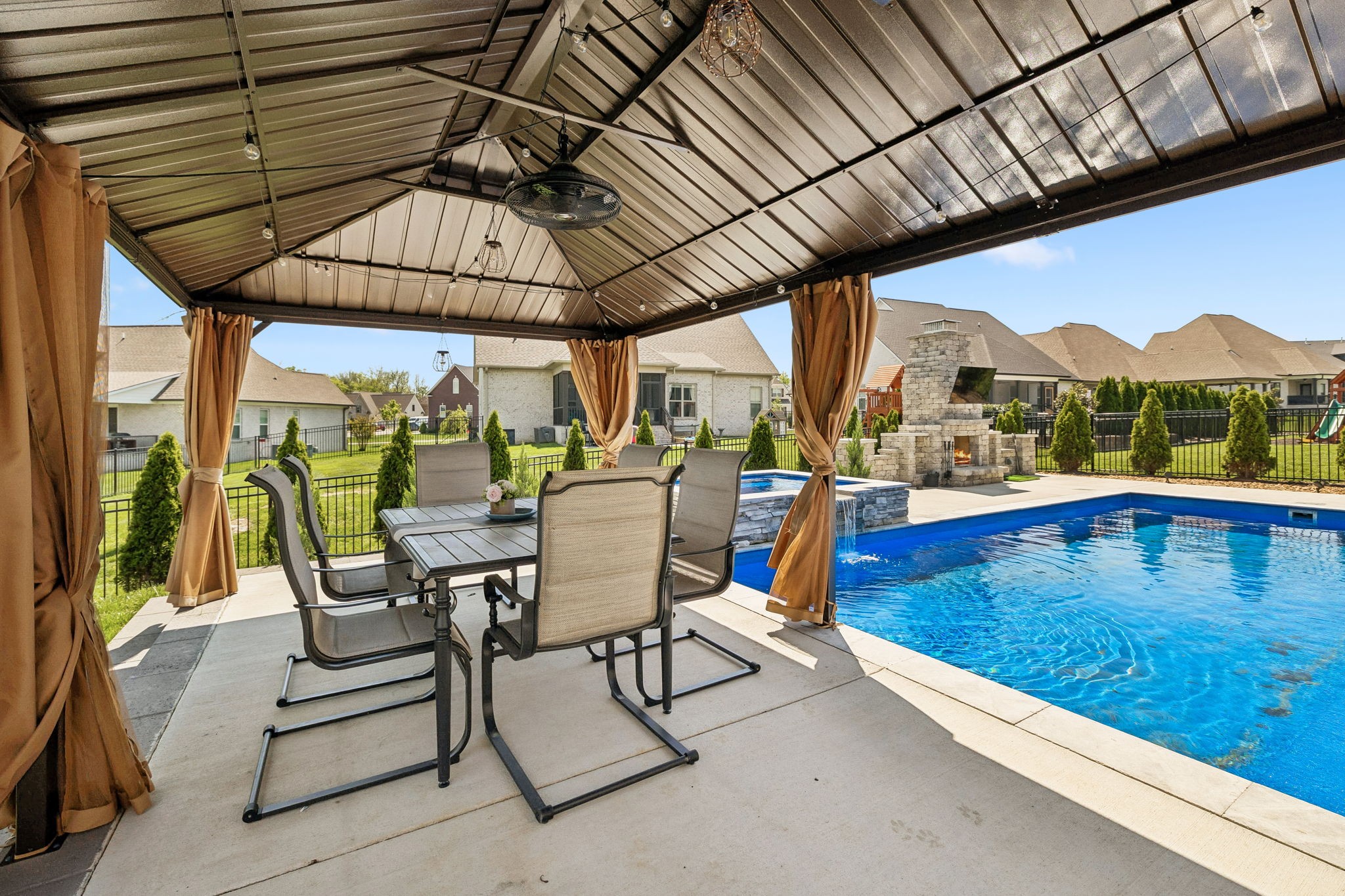 1008 Quillen Way Lebanon, TN 37087 - Photo 44 of 54 a view of a swimming pool with a patio