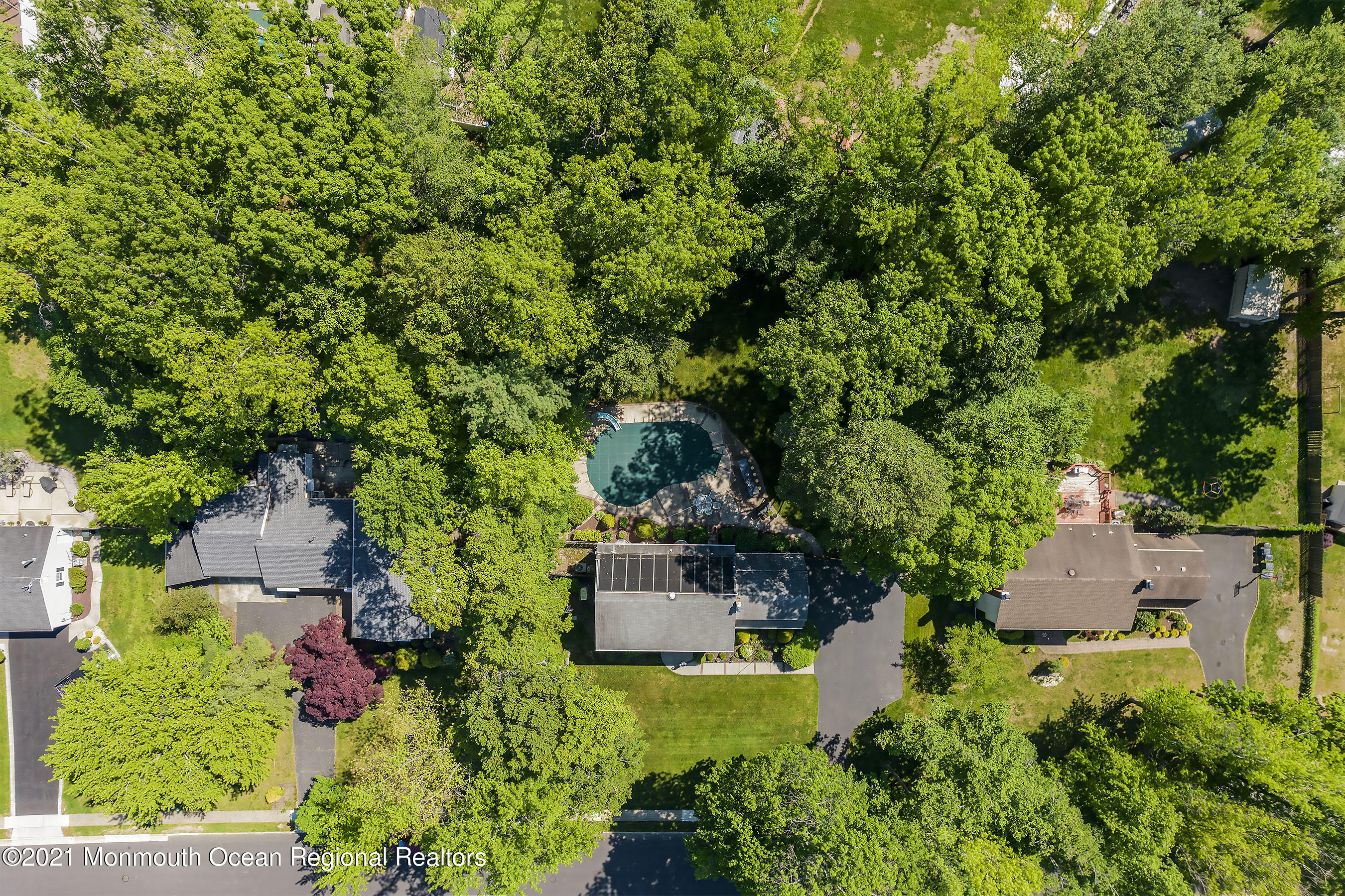 115 Havens Mill Road Freehold, NJ 07728 - Photo 4 of 44 Aerial Overhead 2