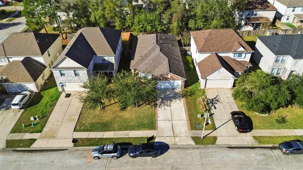 an aerial view of a