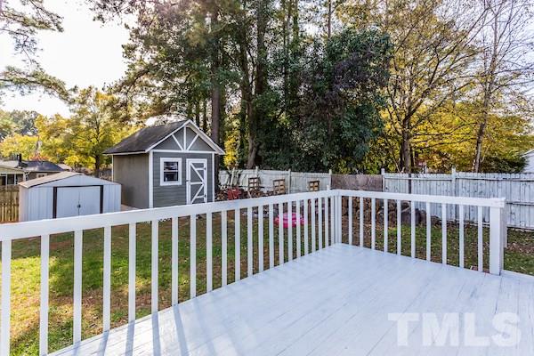 1925 Carthage Circle Raleigh, NC 27604 - Photo 14 of 15 a view of a house with wooden fence