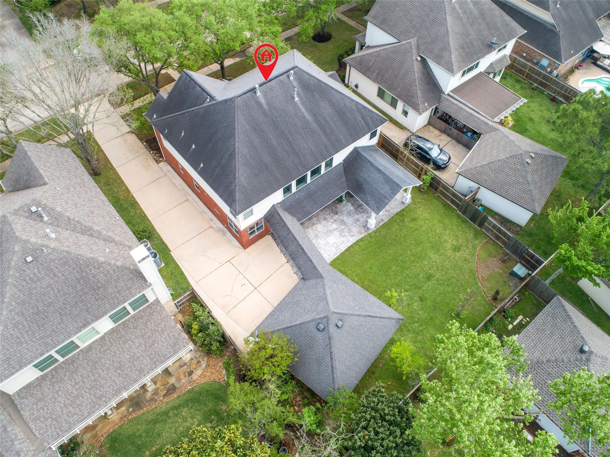 22406 Piper Terrace Lane Katy, TX 77450 - Photo 43 of 44 an aerial view of a house