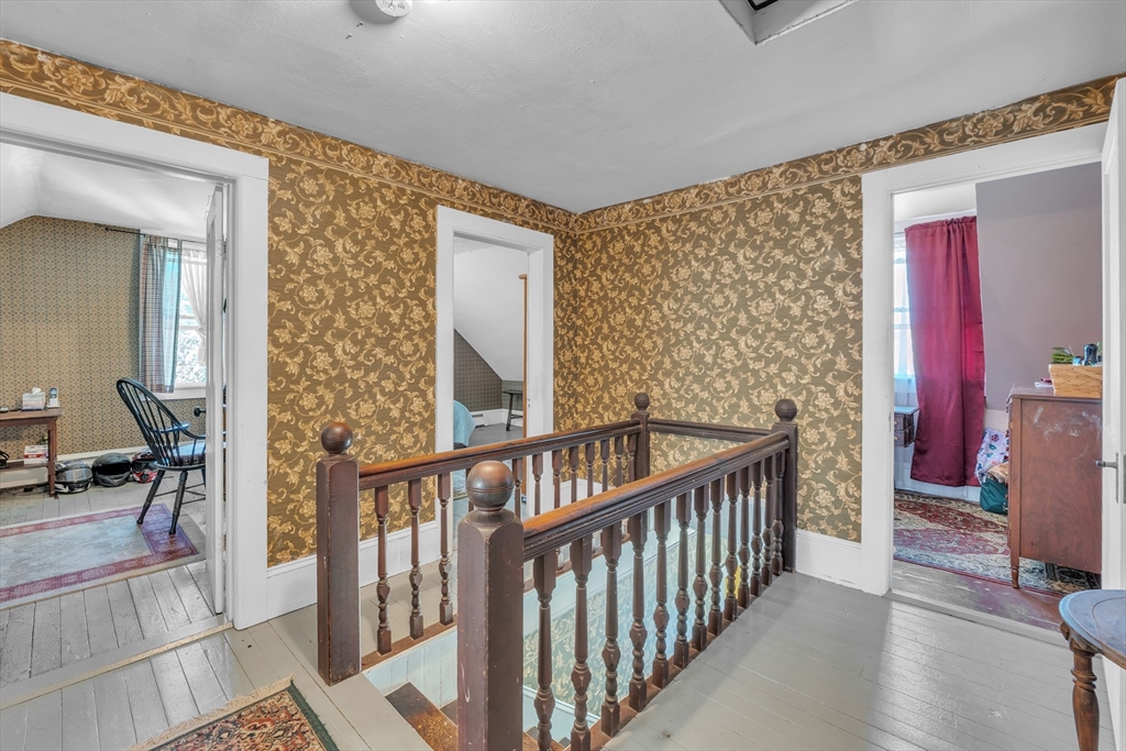 665 Thresher Road Hardwick, MA 01037 - Photo 33 of 41 a view of entryway with wooden floor