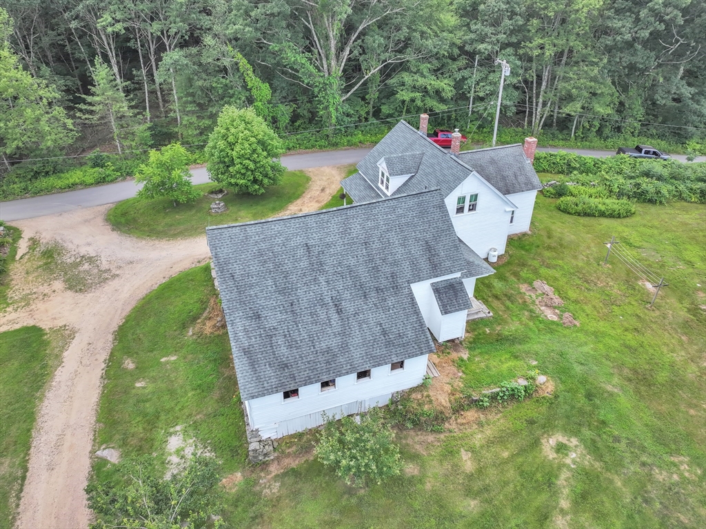 665 Thresher Road Hardwick, MA 01037 - Photo 10 of 41 an aerial view of a house with yard swimming pool and outdoor seating