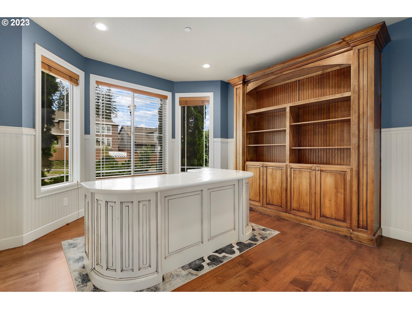 6136 Northwest Larkspur Street Camas, WA 98607 - Photo 16 of 40 a view of an empty room with a window and wooden floor