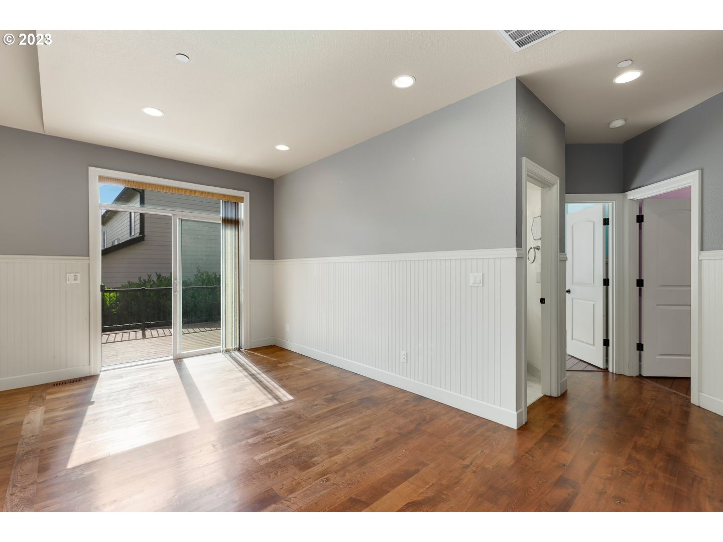 6136 Northwest Larkspur Street Camas, WA 98607 - Photo 17 of 40 a view of an empty room with wooden floor