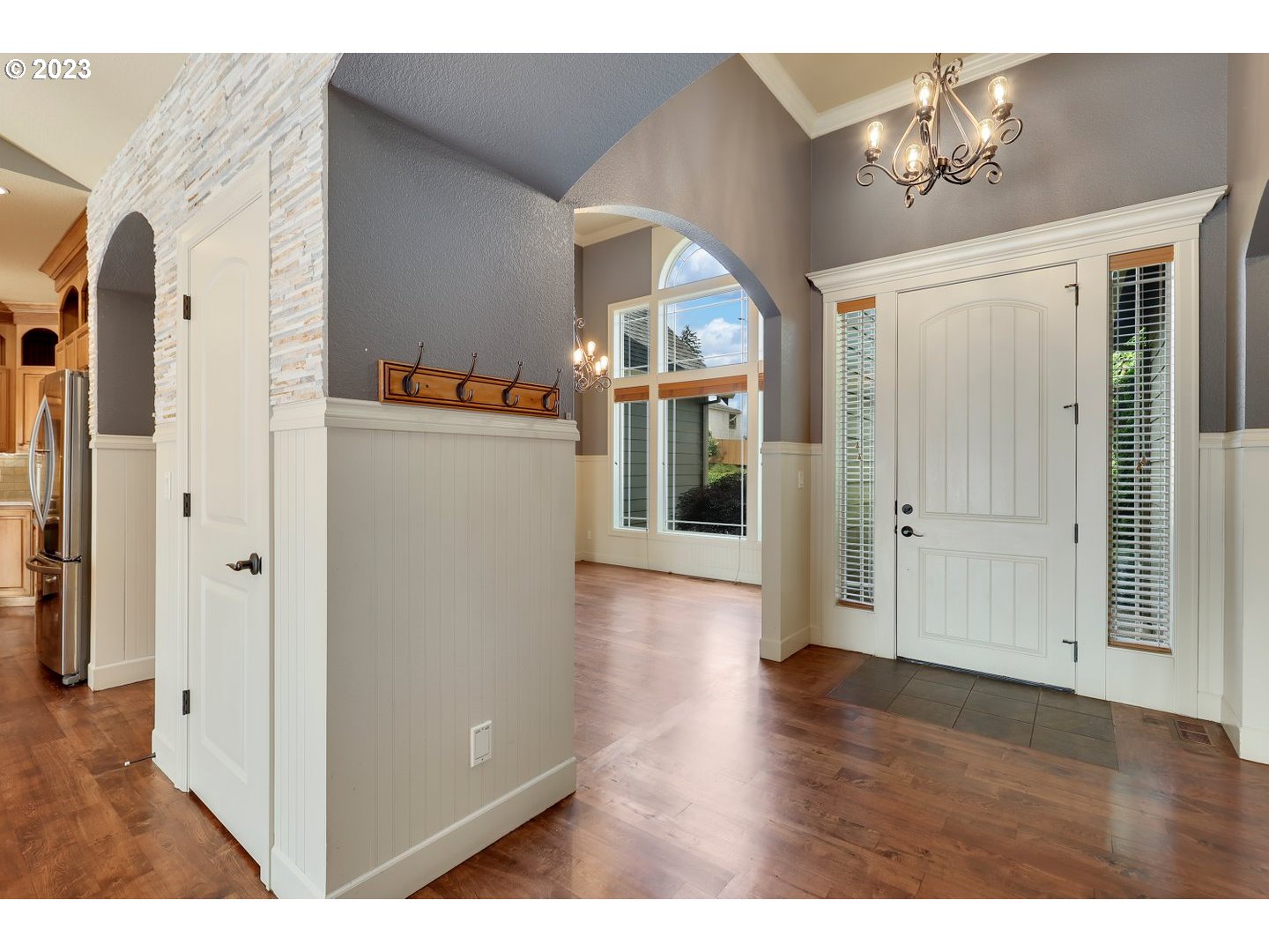 6136 Northwest Larkspur Street Camas, WA 98607 - Photo 4 of 40 a view interior of the house and wooden floor