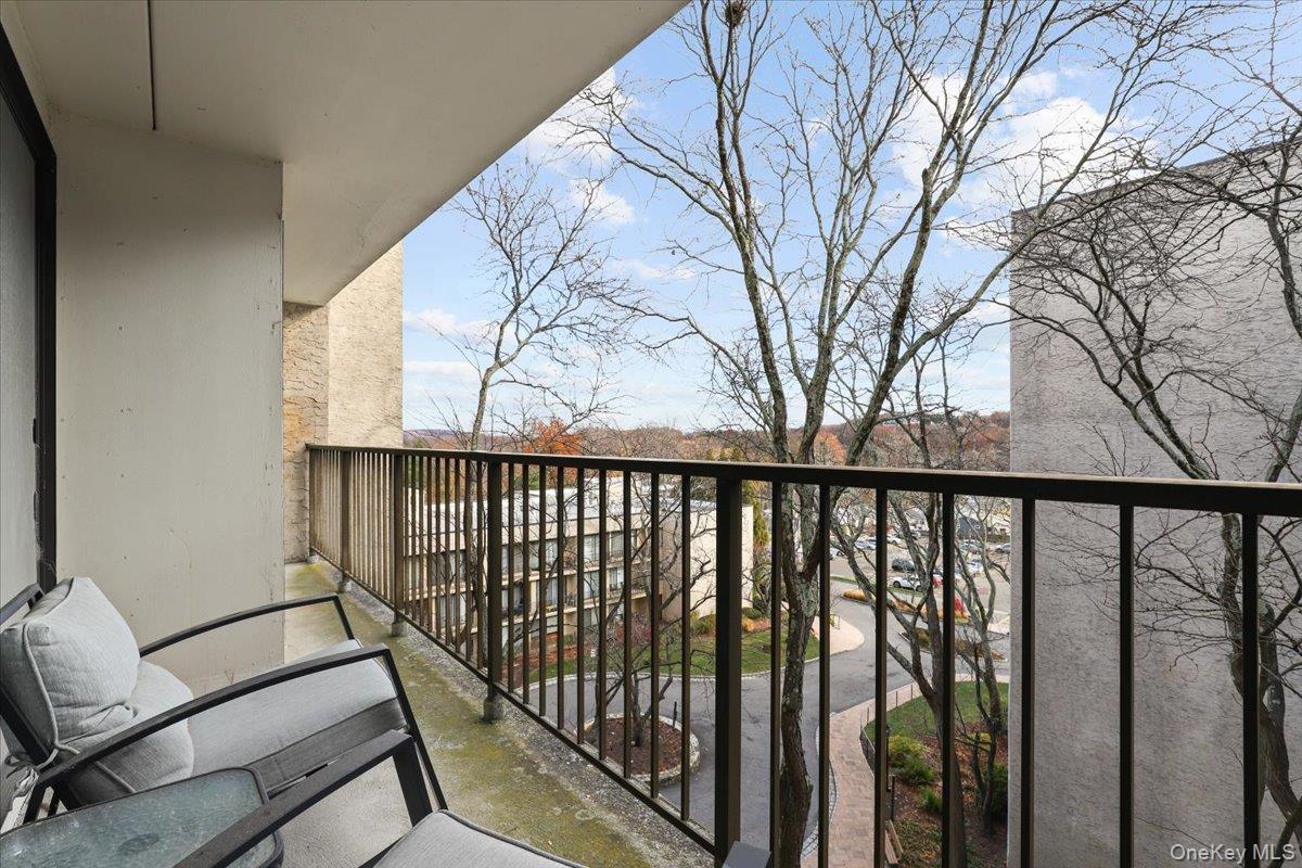 150 Overlook Avenue, Unit 6L Peekskill, NY 10566 - Photo 11 of 18 a view of a balcony with wooden floor