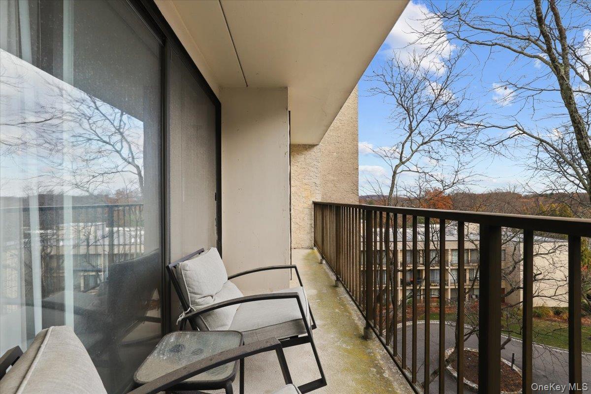 150 Overlook Avenue, Unit 6L Peekskill, NY 10566 - Photo 12 of 18 a view of a balcony with furniture