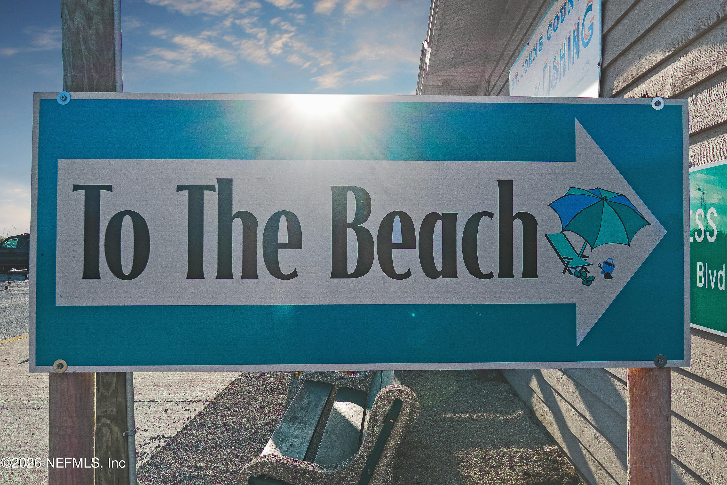 303 D Street St. Augustine Beach, FL 32080 - Photo 37 of 39 a view of a sign board