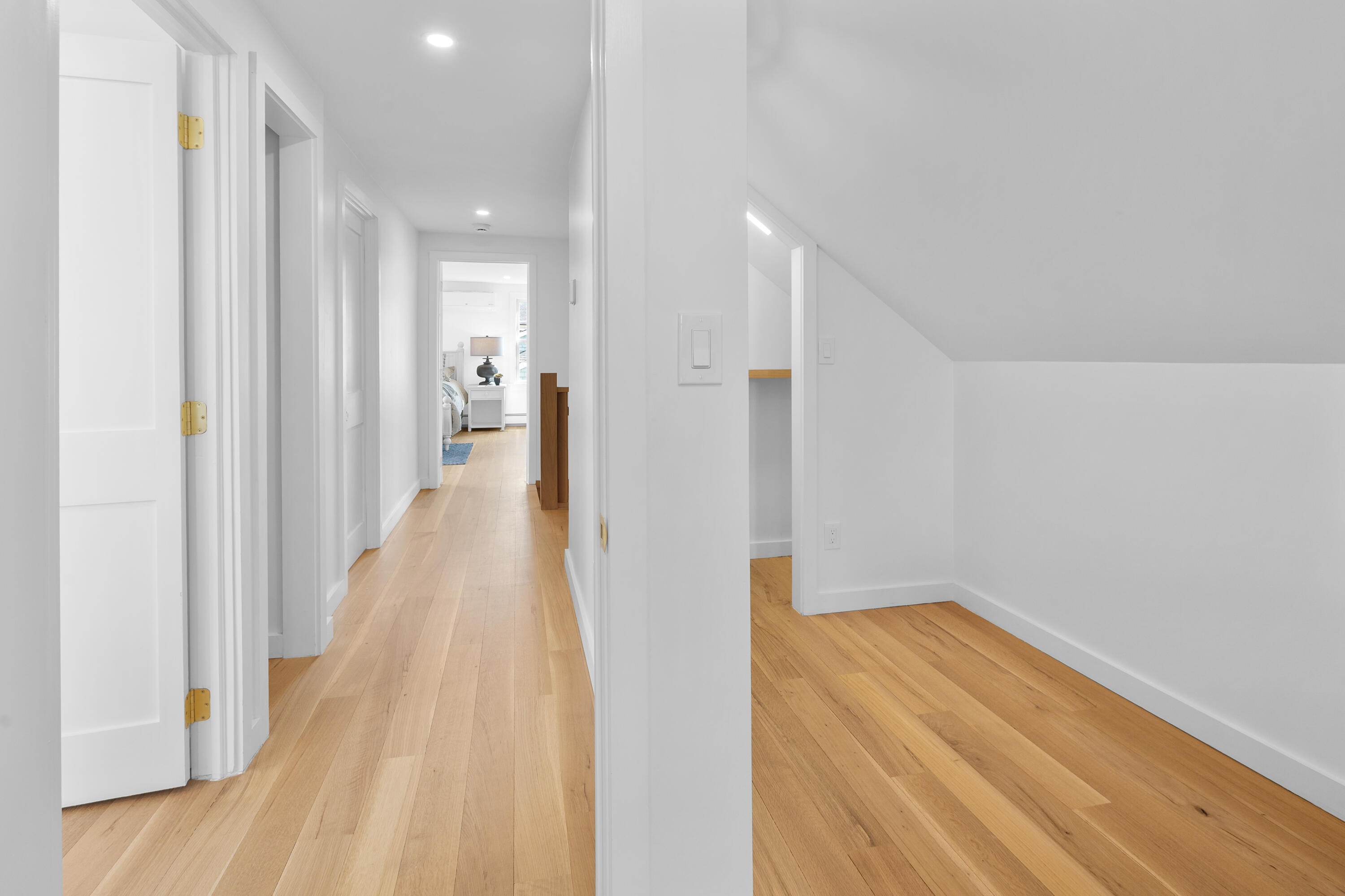 8 Pine Tree Drive Wareham, MA 02532 - Photo 24 of 36 a view of a hallway with wooden floor