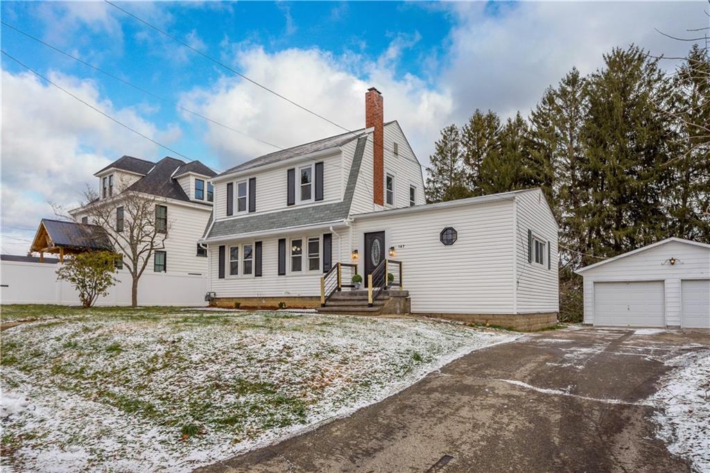 147 Carmichaels Street Rices Landing, PA 15357 - Photo 2 of 36 a front view of a house with a yard