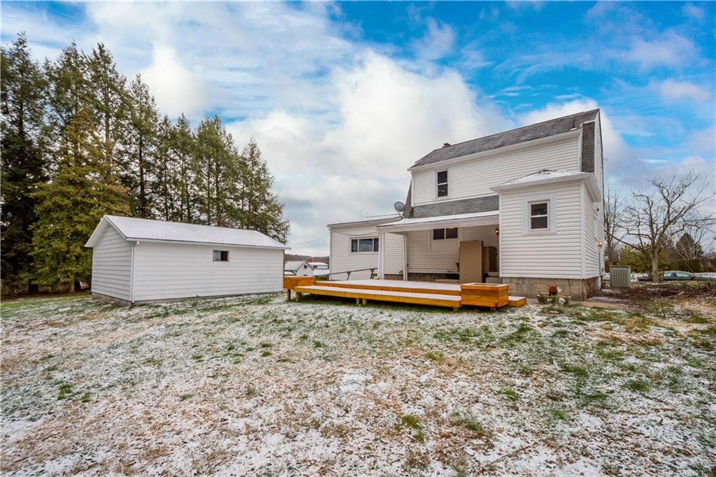 147 Carmichaels Street Rices Landing, PA 15357 - Photo 34 of 36 a view of a house with backyard and sitting area
