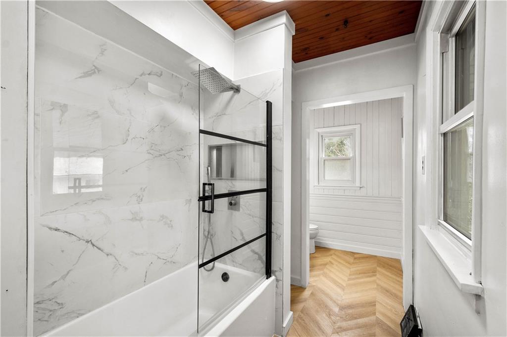 147 Carmichaels Street Rices Landing, PA 15357 - Photo 10 of 36 a bathroom with a tub and shower