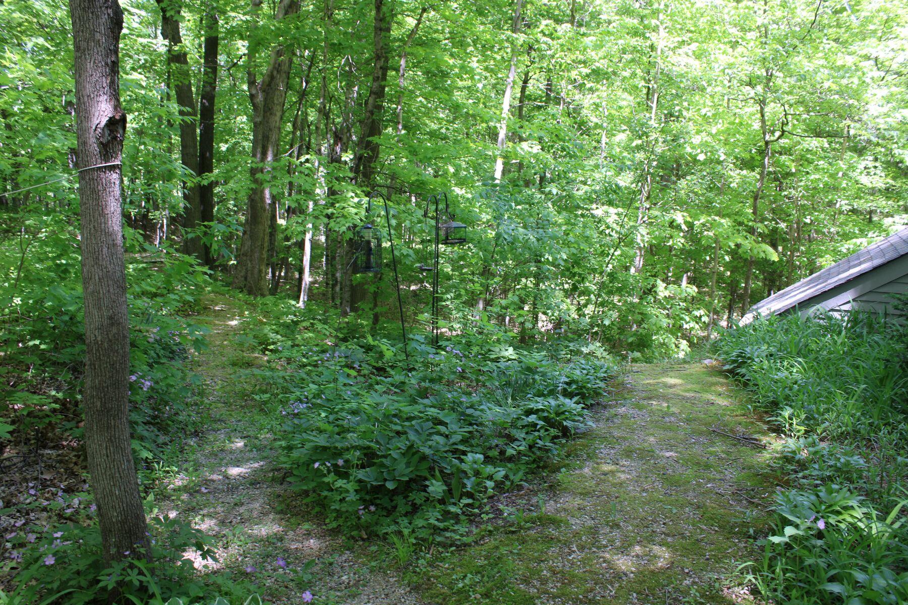 9561 Maple Tree Road Kewaskum, WI 53040 - Photo 40 of 46 enjoy the wooded view from this deck