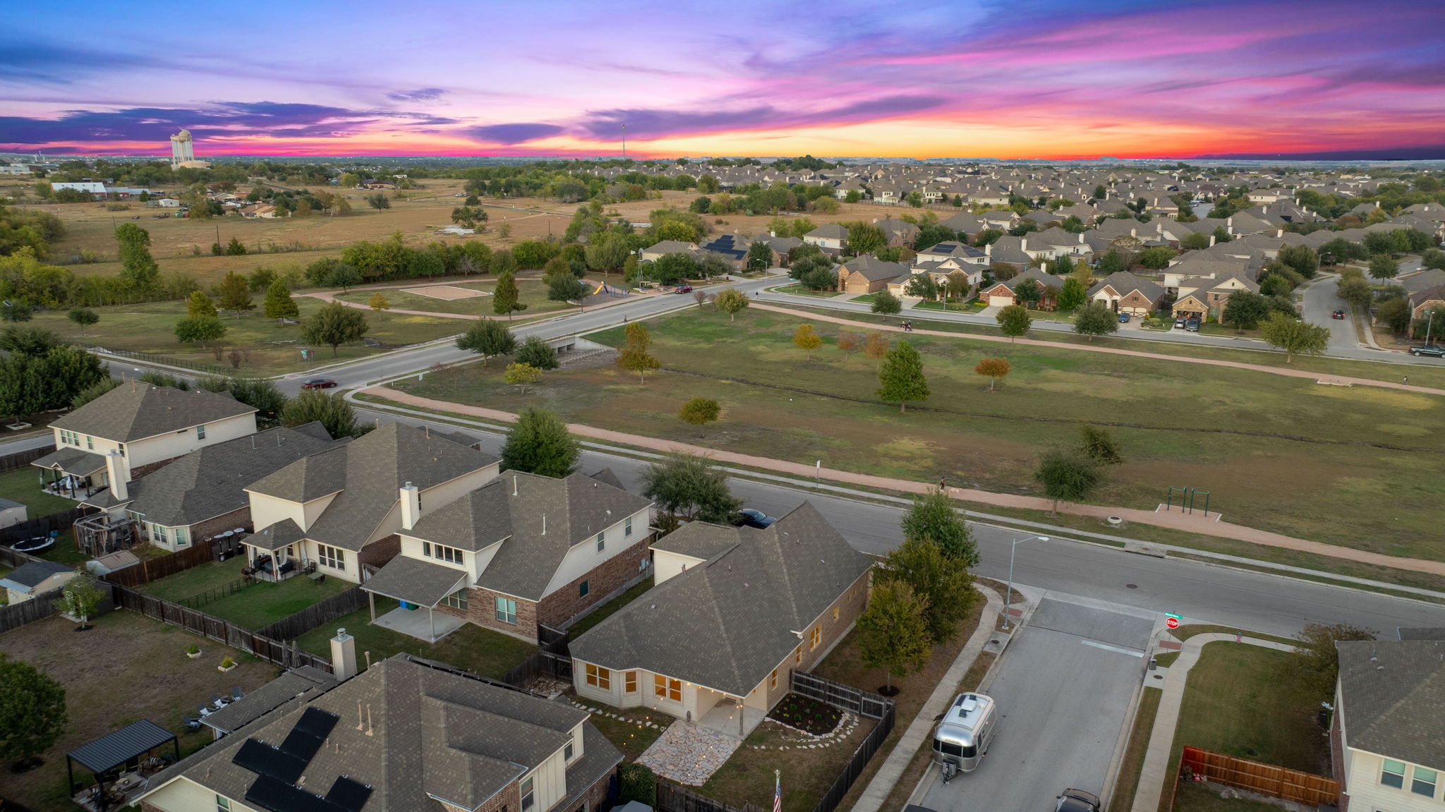 21100 Windmill Ranch Avenue Pflugerville, TX 78660 - Photo 20 of 29 Aerial perspective of suburban area