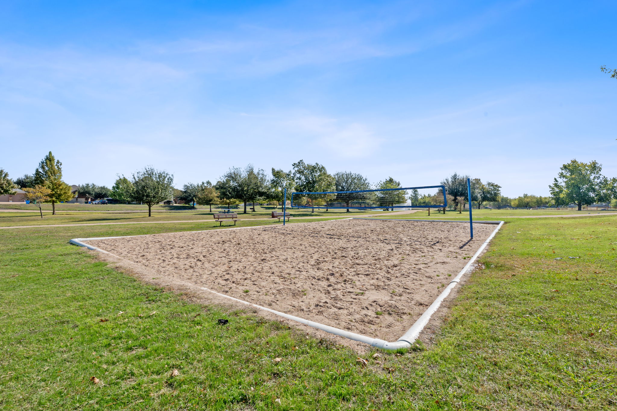 21100 Windmill Ranch Avenue Pflugerville, TX 78660 - Photo 28 of 29 View of home's community with a lawn and volleyball court