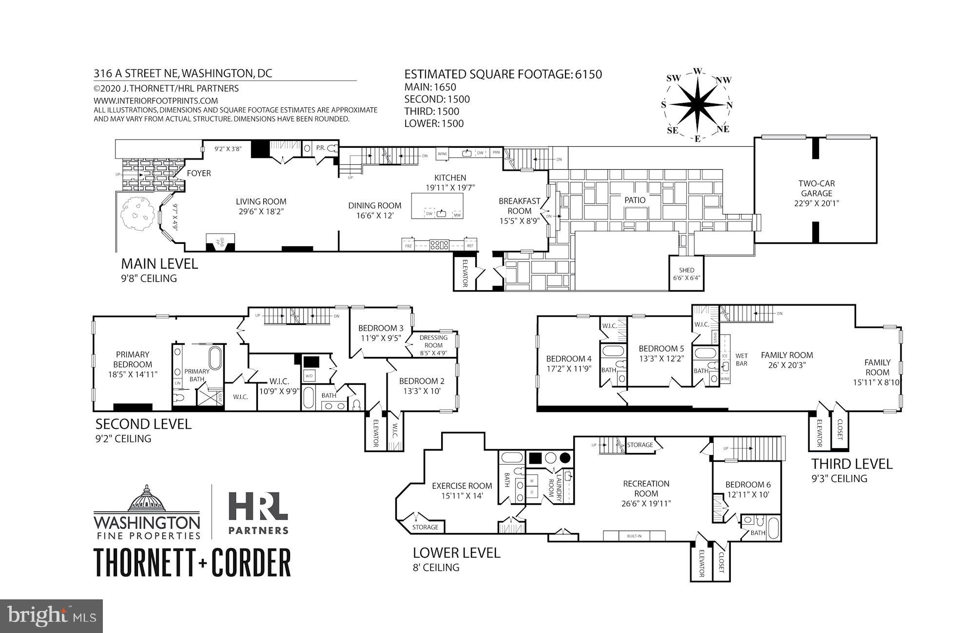 316 A Street Northeast Washington, DC 20002 - Photo 46 of 46 Floor Plans