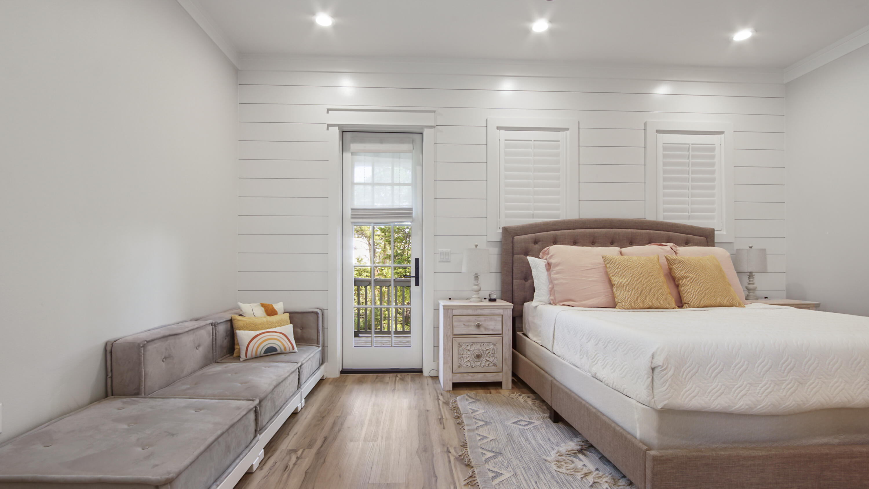 51 Okeechobee West Santa Rosa Beach, FL 32459 - Photo 41 of 78 a bedroom with a bed and a couch