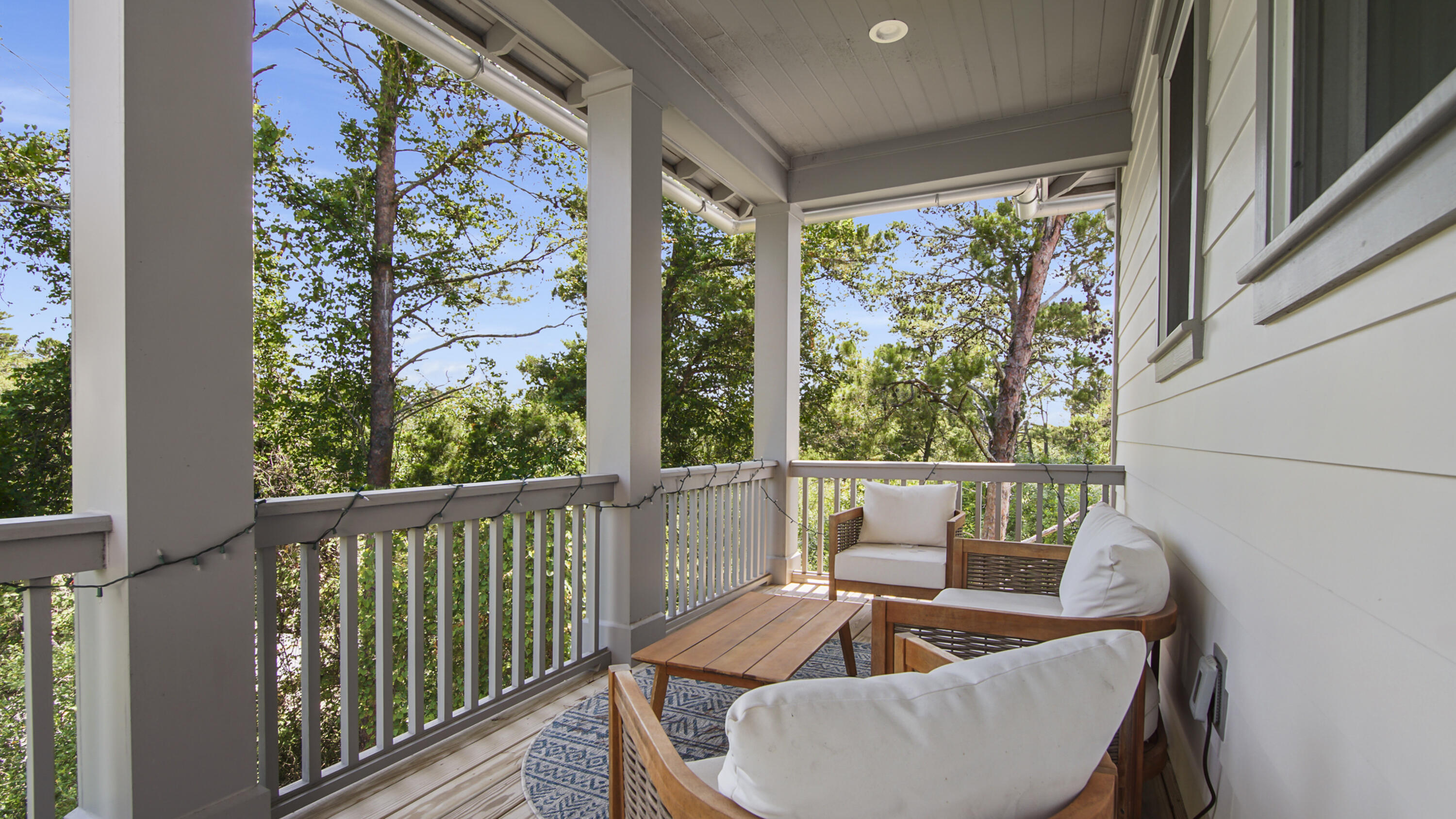 51 Okeechobee West Santa Rosa Beach, FL 32459 - Photo 45 of 78 a view of sitting area in balcony with furniture