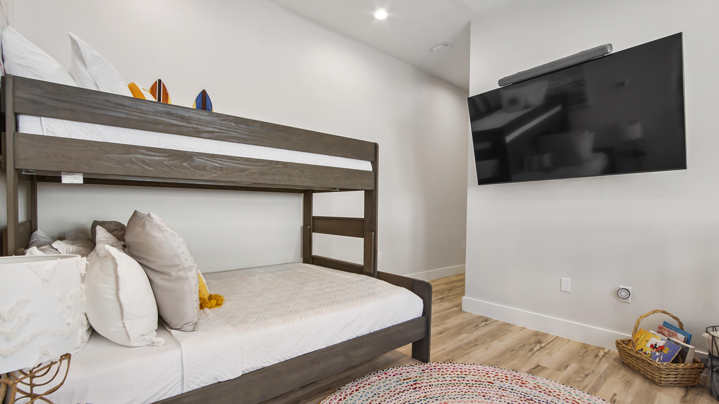 51 Okeechobee West Santa Rosa Beach, FL 32459 - Photo 47 of 78 a bedroom with a bed and a television