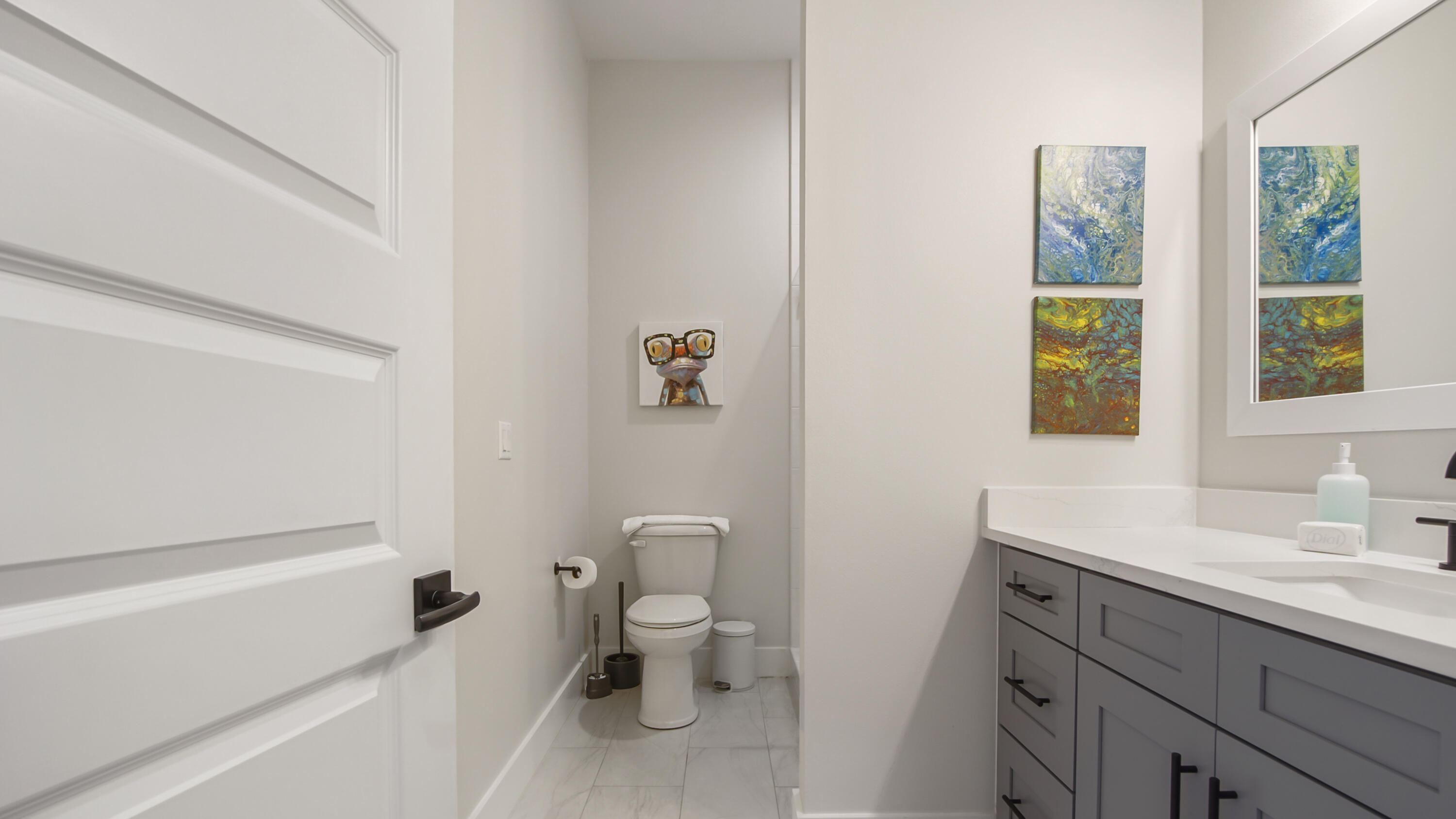 51 Okeechobee West Santa Rosa Beach, FL 32459 - Photo 50 of 78 a bathroom with a sink a toilet and shower