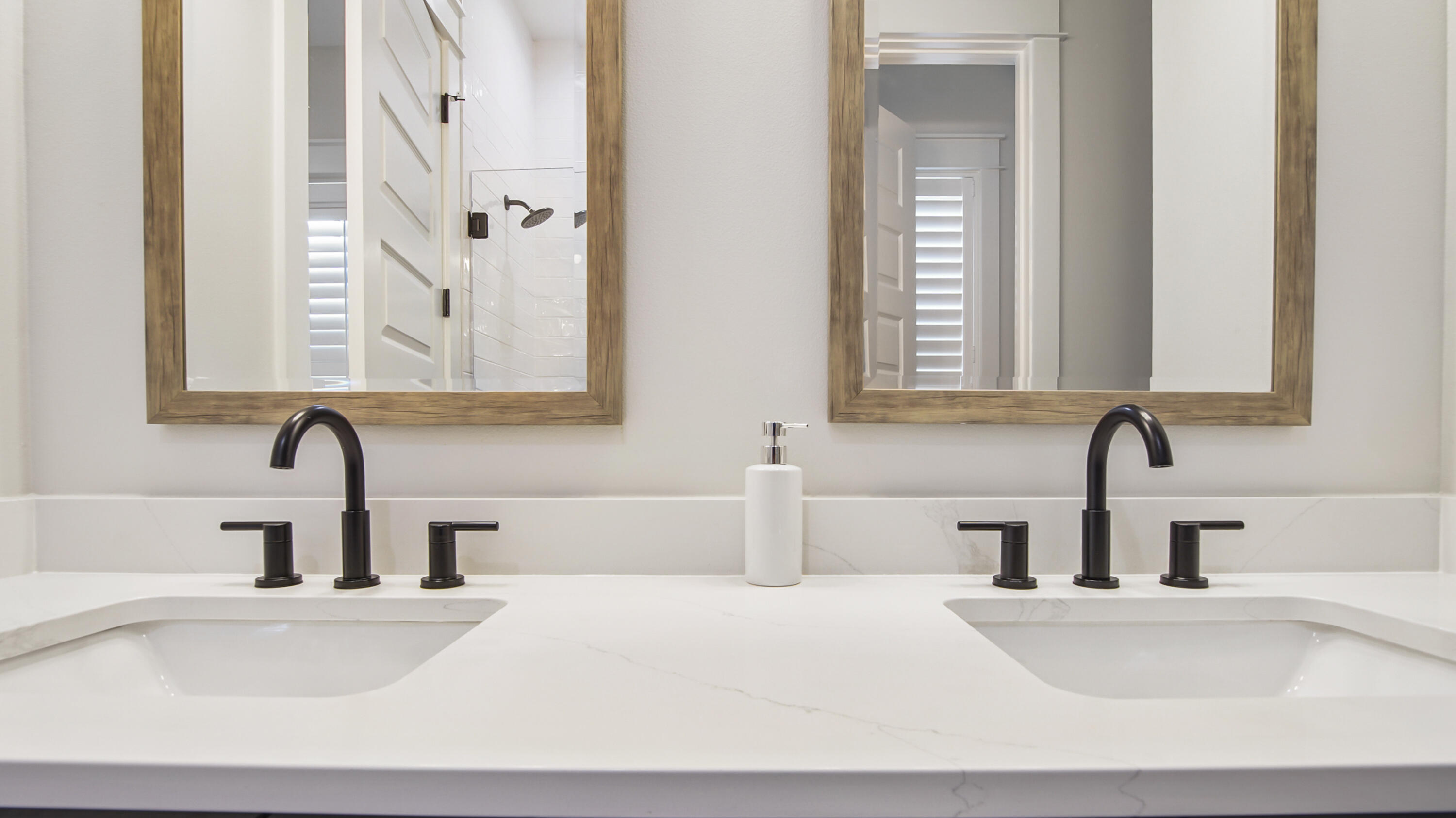 51 Okeechobee West Santa Rosa Beach, FL 32459 - Photo 62 of 78 a bathroom with a sink and a mirror