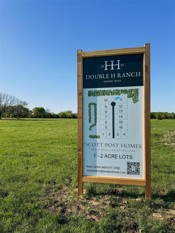 Tbd Lot 2 Tbd Gunter, TX 75058 - Photo 4 of 9 a sign on the side of the building