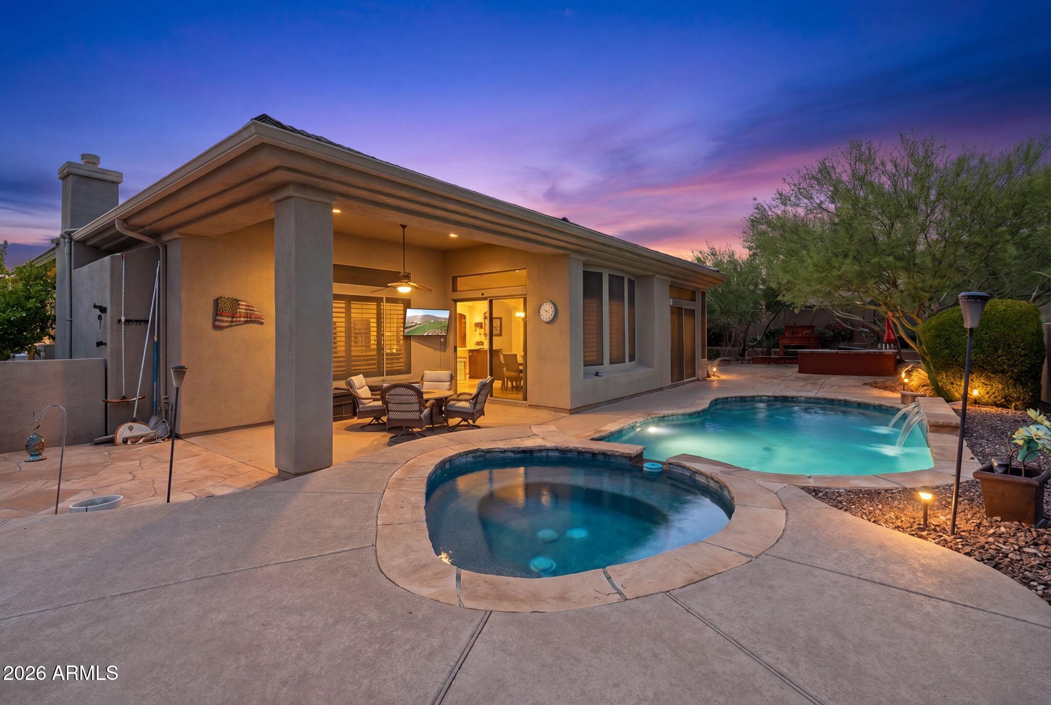 41619 North River Bend Road Anthem, AZ 85086 - Photo 2 of 84 a view of a house with swimming pool