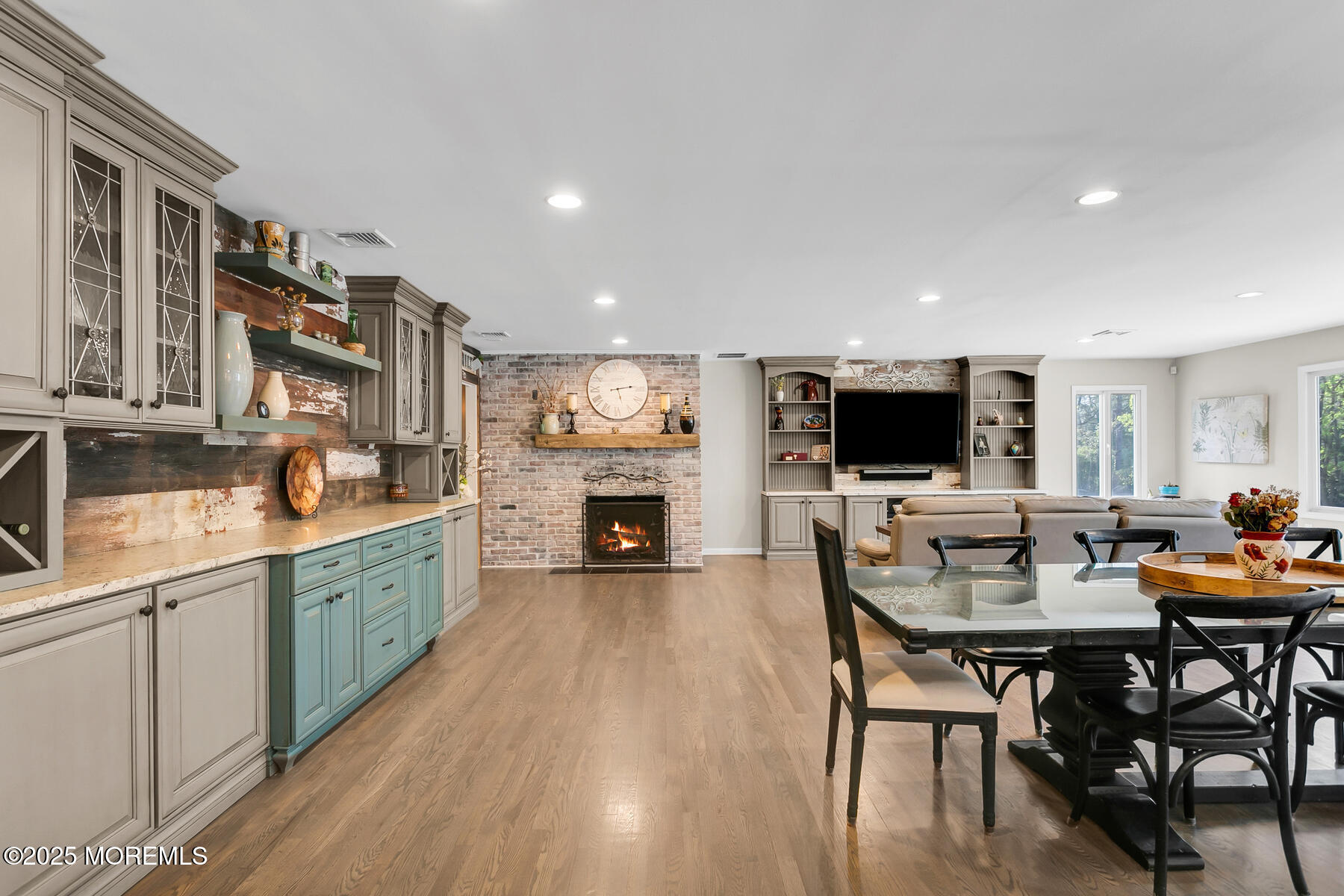 28 Colonial Terrace Colts Neck, NJ 07722 - Photo 12 of 57 View from kitchen to Living area