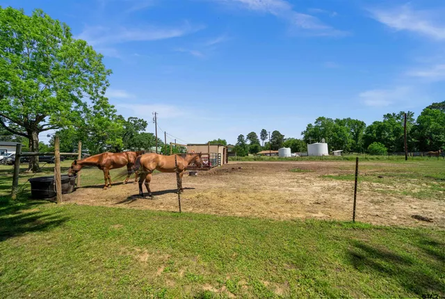 a view of a lake with a bench