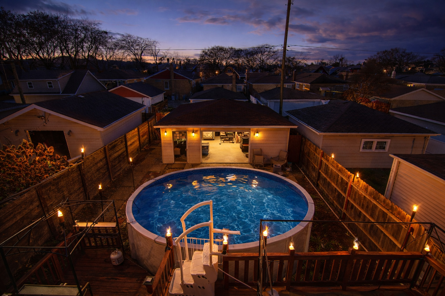 5250 South Nagle Avenue Chicago, IL 60638 - Photo 18 of 21 a view of a balcony with an outdoor space