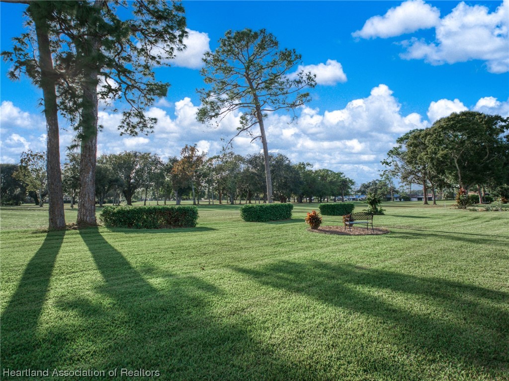 3114 Par Road Sebring, FL 33872 - Photo 33 of 48 backyard view of golf course