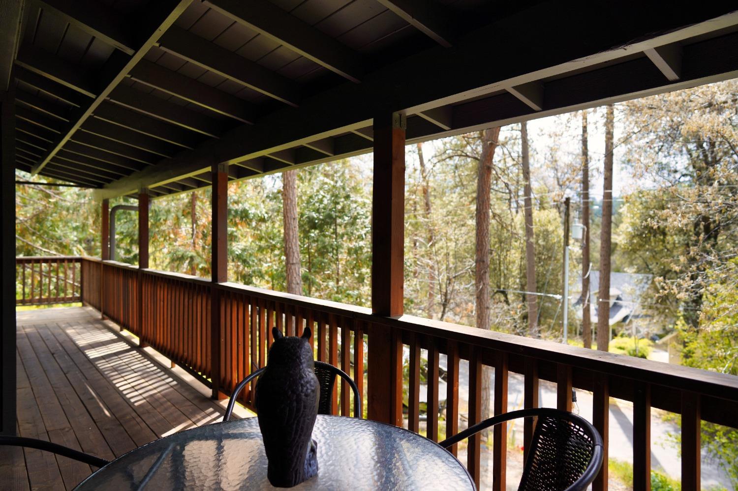 42917 Scenic Drive Oakhurst, CA 93644 - Photo 8 of 50 a view of city from a balcony