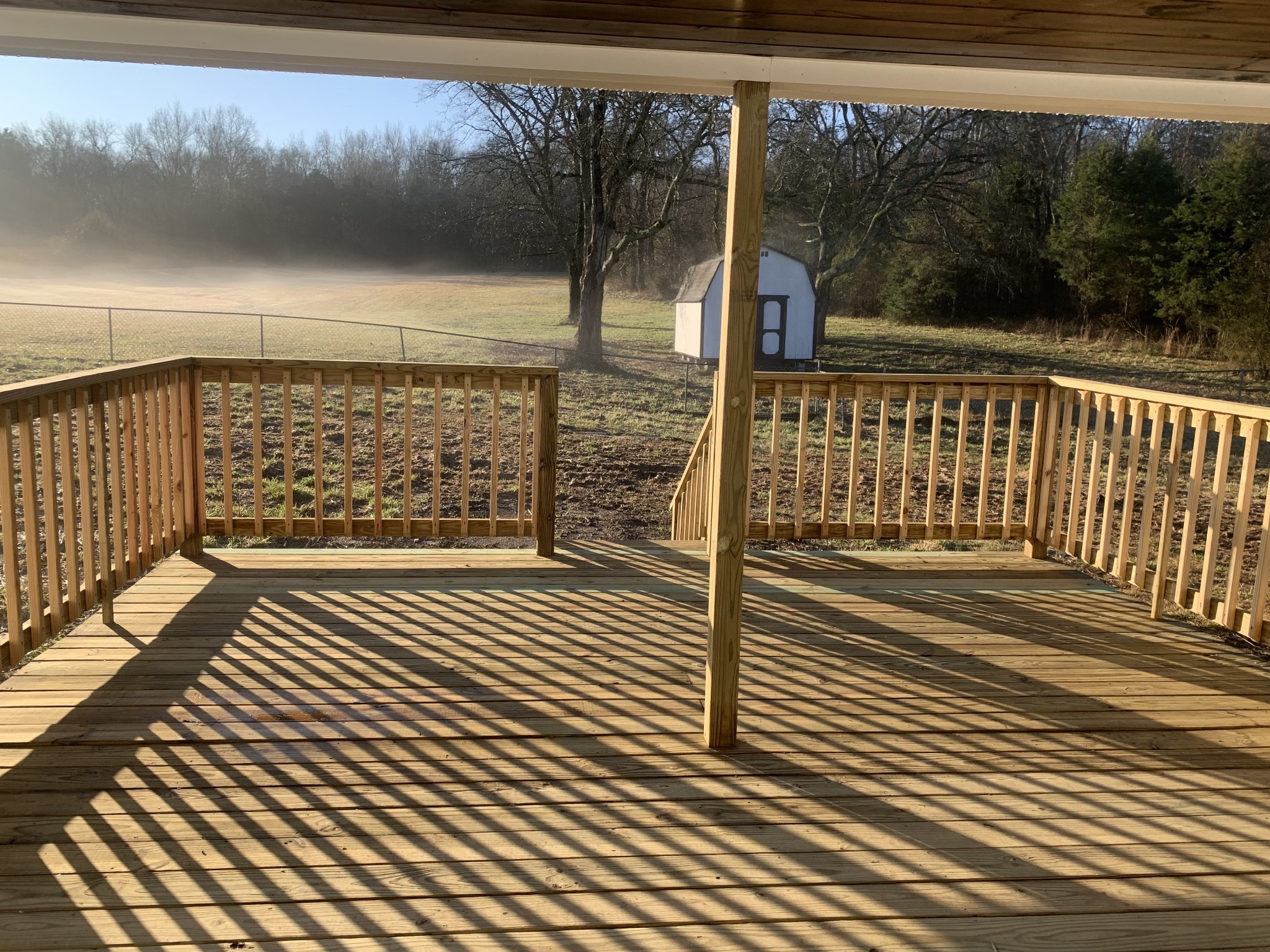 784 Speck Road Lebanon, TN 37087 - Photo 30 of 35 a view of a balcony with wooden floor