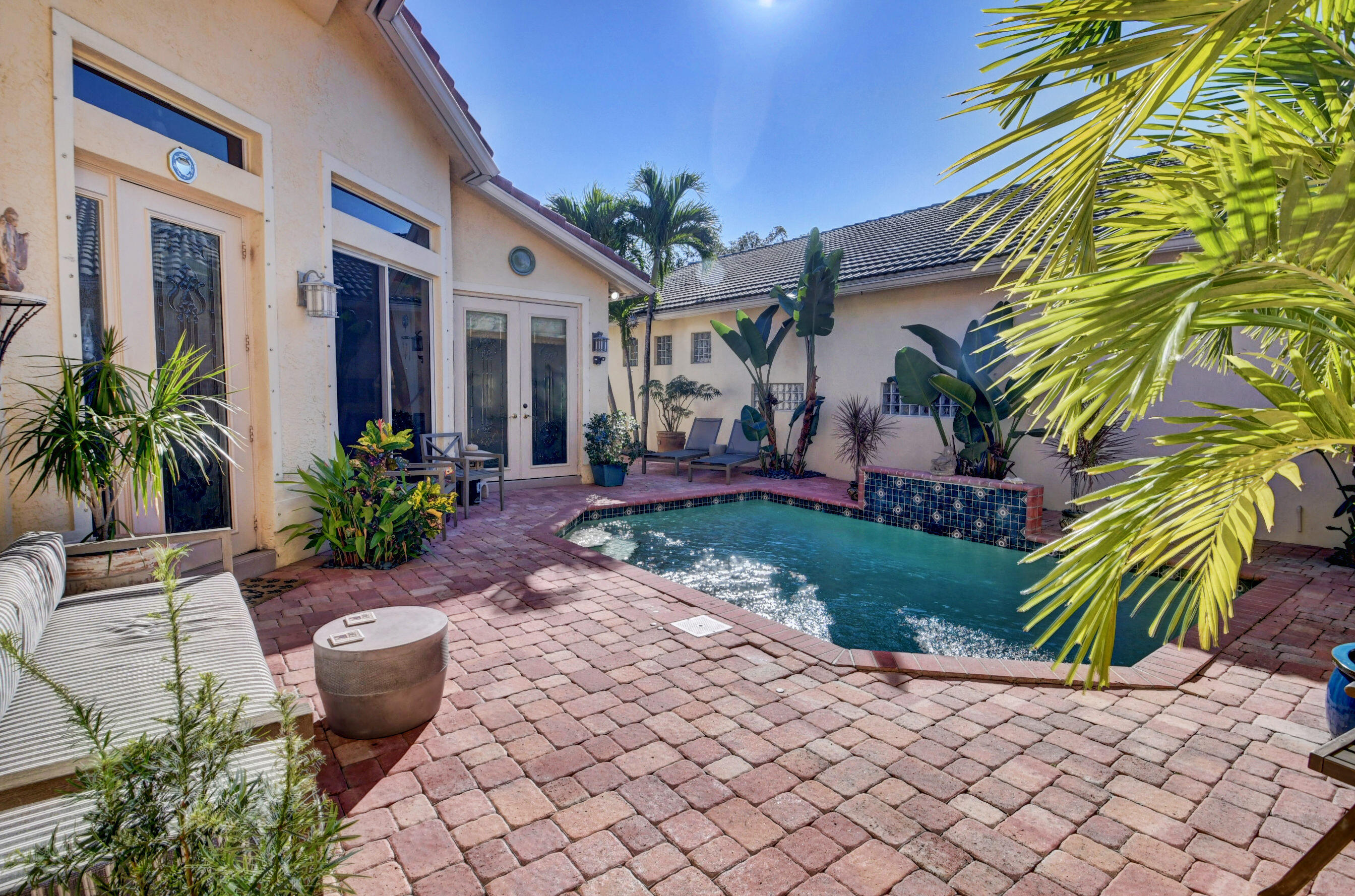 7080 Northwest Turtle Walk Boca Raton, FL 33487 - Photo 31 of 42 Private Courtyard