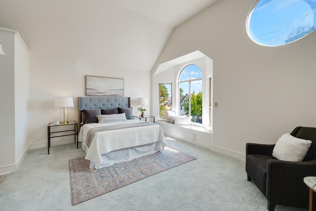 918 3rd Street, Unit A Santa Cruz, CA 95060 - Photo 26 of 43 a bedroom with a bed and a window