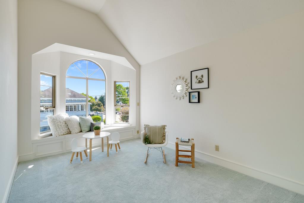 918 3rd Street, Unit A Santa Cruz, CA 95060 - Photo 34 of 43 a living room with furniture and a large window
